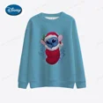 thumbnail image 3 of Suéter corto de pareja de dibujos animados de Disney Lilo & Stitch, suéter fino de otoño para mujer/hombre, disfraz navideño para mujer, animación, nuevo y popular, 3 of 5