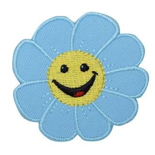 Large White Daisy - Flower - Iron on Applique/Embroidered Patch 