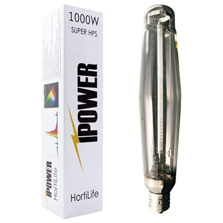 iPower 1000 Watt High Pressure Sodium Super HPS Grow Light Lamp Bulb Fully