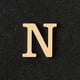 thumbnail image 4 of Broche con 26 letras en inglés, broche decorativo con letras doradas y personalidad, broche con nombre y apellido, 4 of 6