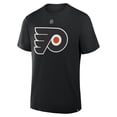 thumbnail image 2 of Men's Fanatics Travis Konecny Black Philadelphia Flyers Authentic Stack Name & Number T-Shirt, 2 of 3