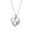 White, variant on Loving Locket Necklace Yellow Gold