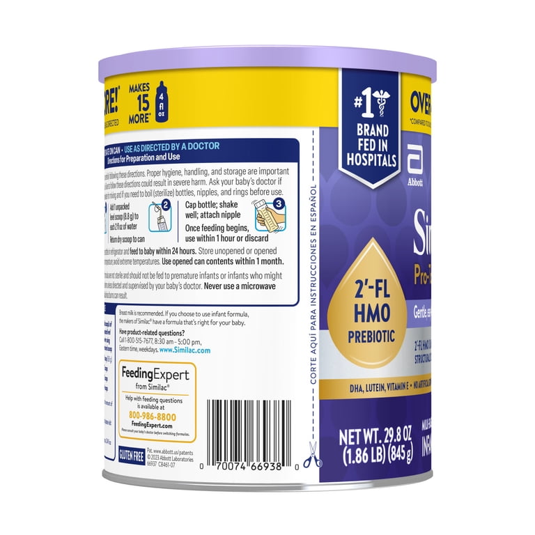Free Shipping! Similac Pro-Total Comfort Powder Baby Formula 29.8