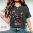 thumbnail image 2 of Patriotic Cat Shirt Cat Lover Gift 4th Of July Shirt America Tee Independence Day Graphic Shirt, 2 of 6