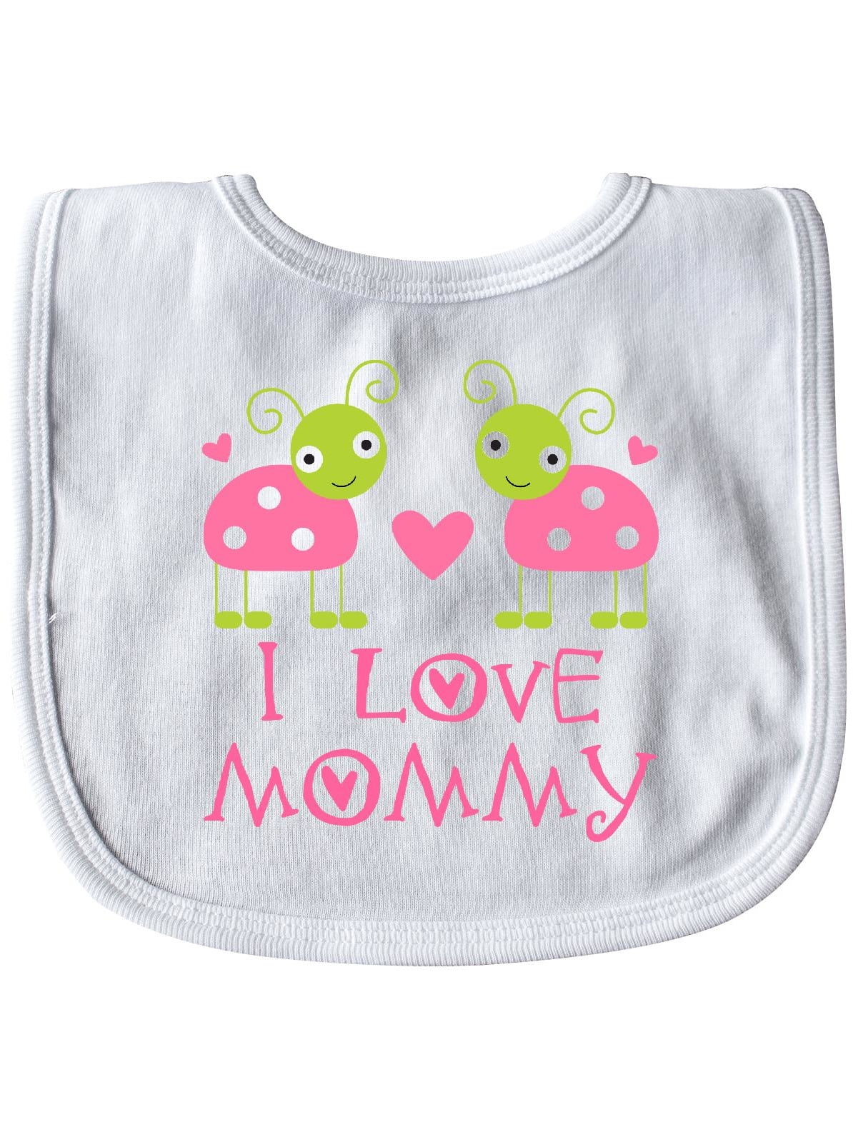 I Love Mommy 1st Mothers Day Outfit Baby Bib