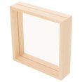 thumbnail image 4 of Miangastore Photo Frame Acrylic Natural Wood Color 1Set 7Inch Inner Diameter, 4 of 9