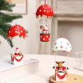 thumbnail image 2 of Adornos navideños Adornos de resina con globos aerostáticos Figuras navideñas Suministros para manualidades navideñas Decoraciones navideñas, 2 of 5