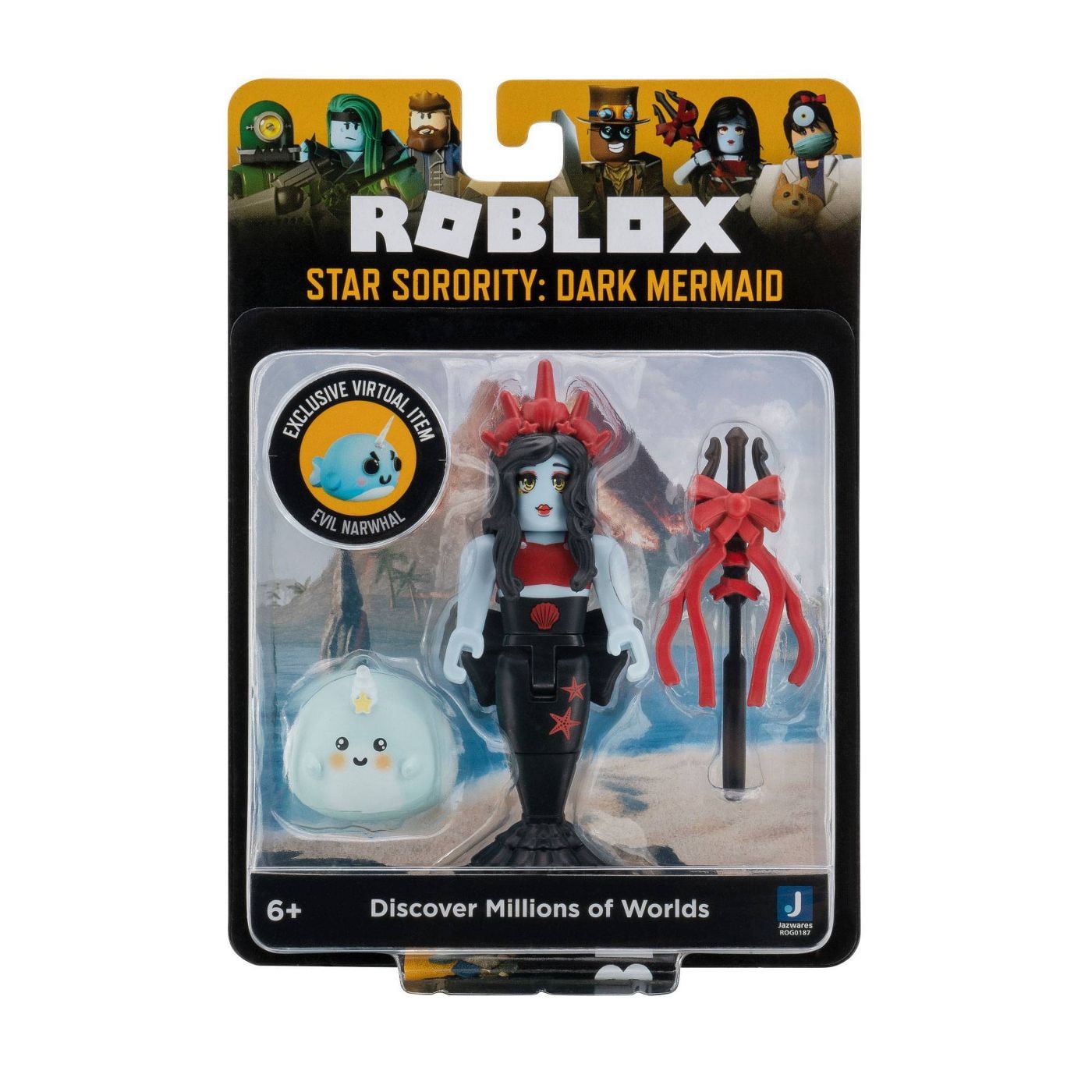 Roblox Star Sorority Trexa the Dark Princess 3 Action Figure 2 Bonus  Mystery Packs Jazwares - ToyWiz