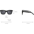 thumbnail image 2 of Retro Style Polarized Sunglasses For Men Sun Glasses For Women Summer， Sunglasses 10854, 2 of 8