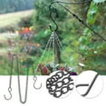 thumbnail image 5 of Eease 6Pcs Hanging Chain with Hooks Metal Chain for Hanging Bird Feeders Wind Chimes Birdbaths, 5 of 7