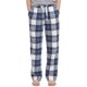 thumbnail image 1 of Pantalones de Pijama a Cuadros para Niños PATPAT Azul Marino y Blanco Talla 5-6 Años, 1 of 6