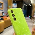 thumbnail image 6 of for Samsung Galaxy S24 Case (6.2 inch), Cute Glitter Sparkly Bling Phone Cover for Women Girls (Bright Green), 6 of 12