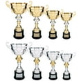 thumbnail image 5 of Metal Cup Trophy in Gold or Silver - Trophy Award, Engraved Corporate Trophy Cup Award (10", 11.5", 13" or 14.5" Tall) - Free Engraved Plate Included, 5 of 7