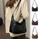 thumbnail image 1 of Bolso de hombro holgado de cuero vegano para mujer bolso casual tote para trabajo Compras de viaje, 1 of 7
