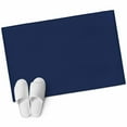 thumbnail image 2 of Navy Blue 2x3 Door Mat Rug, Farmhouse Solid Navy Blue Color Modern Art Non-Skid Rubber Backing Large Rectangle Rugs - Living Room Bedroom Home Office, Indoor Floor Mat Carpets Washable Rug, 2 of 9