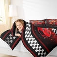thumbnail image 5 of Manfei Speed Sport Bedding Twin Comforter Set, Racing Car Down Comforter, Teenager Boys Girls Reversible Duvet Insert, Super Cozy Bedroom Decorative, 2pcs, 5 of 7