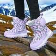 thumbnail image 2 of Otqutp Kids 𝗦now Boots Boy's Girl's Waterproof Cold Weather Classic Camouflage Booties Winter Outdoor Hiking Thicken Shoes, 2 of 6