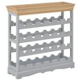 thumbnail image 5 of vidaXL Wine Cabinet White 27.6"x8.9"x27.8" MDF, 5 of 10
