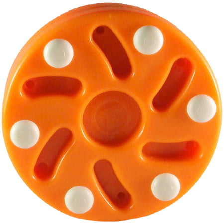TronX S10 Inline Hockey Puck (Orange) (Best Roller Hockey Puck)