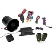 AUDIOVOX PRESTIGE APS25E Remote Car Alarm Security System Shock Sensor + Remotes