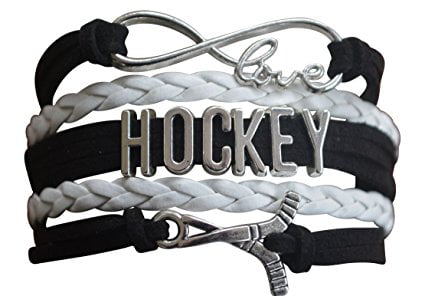 Girls Hockey Jewelry Hockey Charm Bracelet Perfect Gift For Hockey Players 