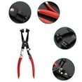 thumbnail image 4 of Car Hose Clamp Pliers For Fuel & Coolant Hose Pipe Clips For Auto Car Repair Water Pipe Removal Tool, 4 of 5