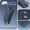 thumbnail image 3 of TUDIA MergeGrip Samsung Galaxy S23 FE Phone Case 2023 Dual Layer Heavy Duty - Indigo Blue, 3 of 7