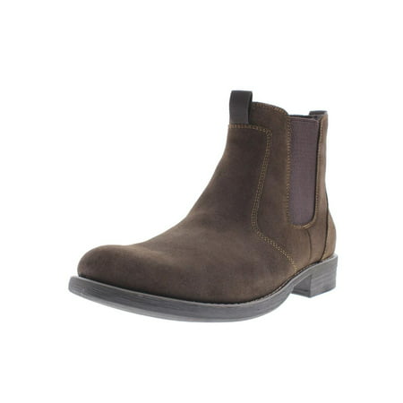 Eastland Mens Suede Pull On Chelsea Boots