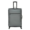 thumbnail image 5 of Protégé 2 Piece Softside Luggage Set Includes 28-inch Checked and 20-inch Carry-on, with 360 Spinner Wheels and Organizer Pockets, Wild Sage, 5 of 20