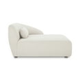 thumbnail image 3 of Moe's Home Collection Amelia Right Arm Facing Chaise Warm White Fabric, 3 of 6