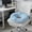 Blue, variant on Gifts kcavykas Thick Pressure Relief Round Memory Foam Seat Cushion Non Slip Bottom Ergonomic Hip Support Pad Comfort Sitting Pillow For Office Dining Desk Wheelchair Household Long Sitting Relief