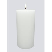 Mainstays Unscented Pillar Candles, 3-Pack, 3x6 Inches, White