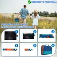 thumbnail image 7 of Scuddles Compact Picnic Blanket – 79"x59" Extra-Large Outdoor Mat, 3-Layer Waterproof, Soft Fleece, Reinforced Edges, Carry Strap for Camping, Beach & Parks, 7 of 7
