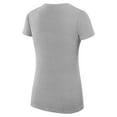 thumbnail image 3 of Women's G-III 4Her by Carl Banks Heather Gray Colorado Avalanche Super-Slim Fit Lightweight Team Logo Graphic V-Neck, 3 of 3
