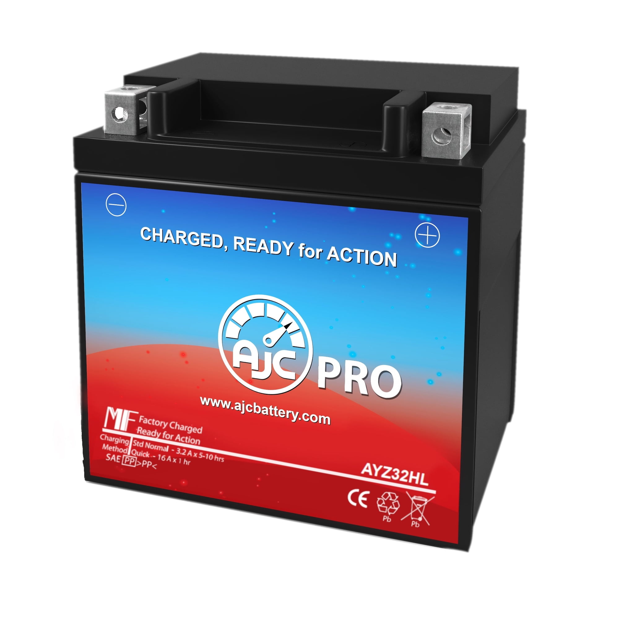 AJC Pro Battery Compatible with Harley-Davidson Electra Glide Standard FLHT 1340CC Motorcycle Replacement Battery (1997-1998)