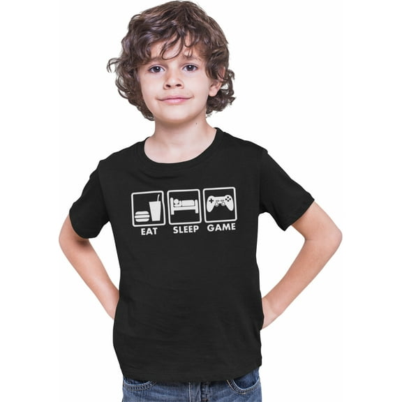 Youth Eat Sleep Game Funny Gamers Gaming T-Shirt