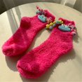 thumbnail image 6 of Winter Fuzzy Socks for Women Cozy Soft Warm Socks Casual Home Sleep Socks Gifts, 6 of 14