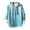Blue, variant on XIAONU Mens Hoodies False Two-Piece Comfortable Drawstring Hooded Sweatshirt Color-Blocked Casual Long-Sleeve Pullover Hoodie