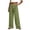 *Army Green, variant on ClodeEU Women's High Waisted Plaid Wide Leg Pants,Casual Elastic Waist Trousers with Pockets Army Green,Women's Plus L