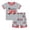 Gray, variant on Zshosam Girls Summer Sets Girls Two Piece Sets Short Sleeve Tshirts and Drawstring Shorts With Pockets Summer Outfits Size 7T,(Grey 7 Years)