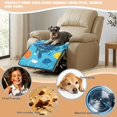 thumbnail image 5 of Kuiaobaty Cat Fish Print Armless Reclining Sofa Cover, Non Slip Quilted Seat Cushion Slipcover, Waterproof Pets Friendly Furniture Protector for Dogs, Cats, 5 of 7