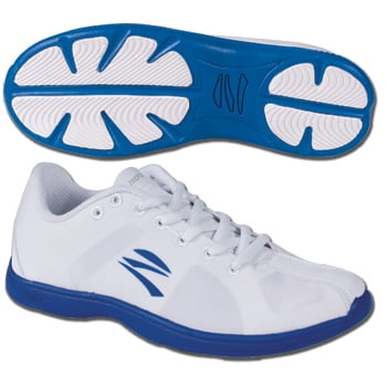 - zephz Womens Stratoscheer Cheerleading Shoe WHT/BLUE