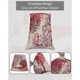 thumbnail image 6 of Valentine's Day King Pillow Cases Set of 2 - Microfiber Bed Throw Pillow Covers, Love Tree Trucks Balloons Beige Romantic Decorative Lumbar Pillow Cover with Envelope Closure for Sofa/Travel 20"x36", 6 of 6