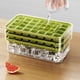 thumbnail image 4 of Aparatos de cocina, accesorios, utensilios y herramientas de cocina. Bandeja para cubitos de hielo de fácil liberación con tapa y recipiente. Paquete de 3 bandejas para cubitos de hielo para congelado, 4 of 6
