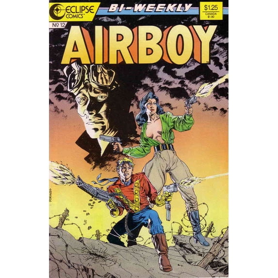 Airboy #12 VF ; Eclipse Comic Book