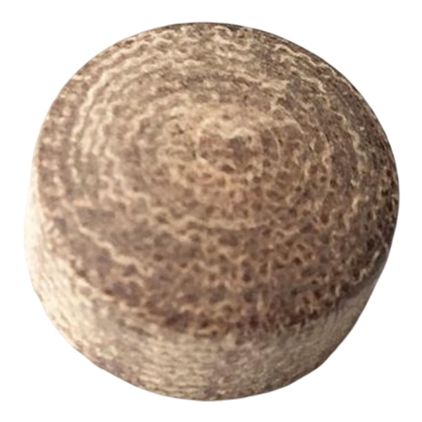 1 pieza de punta de taco de billar, punta de palo, cabeza de madera de repuesto dura para taco de billar de snooker. 13 mm