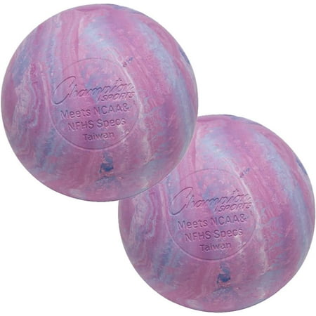 Champion Sports Colored Lacrosse Balls:Multicolor Official Size Sporting Goods Equipment for Professional College & Grade School Games Practices & Recreation-NCAA NFHS and SEI Certified – (Pack of 2)