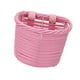 thumbnail image 4 of Decoración del frente de la cesta para bicicletas para niños Canasta frontal para bicicletas Rosa, 4 of 8