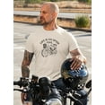 thumbnail image 2 of Life Is An Open Road Lineart T-Shirt Men -Image by Shutterstock, Male Small, 2 of 4