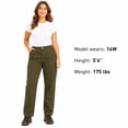 thumbnail image 7 of Dickies Womens Plus Size Cargo Pants - High Waisted Cotton Joggers with Pockets Casual & Work Pants, 7 of 7